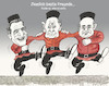Cartoon: Ziemlich beste Freunde (small) by Bert Kohl tagged putin,ukrainekonflikt
