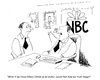 Cartoon: NBC news crisis (small) by Joebrowntoons tagged nbc,news,nightlynews,hillary,hillaryclinton,clinton,republican,conservative