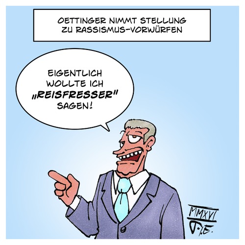 Cartoon: Schlitzohr Oettinger (medium) by Timo Essner tagged günther,oettinger,rassismus,schlitzaugen,schlitzohr,eu,politiker,brüssel,digitalkommissar,haushaltskommissar,cartoon,timo,essner,günther,oettinger,rassismus,schlitzaugen,schlitzohr,eu,politiker,brüssel,digitalkommissar,haushaltskommissar,cartoon,timo,essner