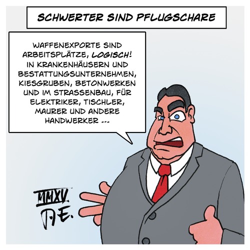 Schwerter sind Pflugschare