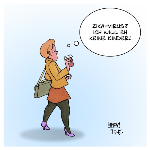 Cartoon: Zika Virus? Egal! (medium) by Timo Essner tagged zika,virus,gesellschaft,frauen,familie,kinder,krankheiten,epidemie,geburt,cartoon,timo,essner,zika,virus,gesellschaft,frauen,familie,kinder,krankheiten,epidemie,geburt,cartoon,timo,essner