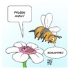 Cartoon: Blume und Biene (small) by Timo Essner tagged blume,biene,blümchensex