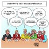 Cartoon: Bundespräsident Deutschland (small) by Timo Essner tagged gauck bundespräsident deutschland suche parteien cdu csu spd grüne fdp linke afd cartoon timo essner