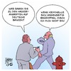 Cartoon: Hackerangriffe auf deutsche Bank (small) by Timo Essner tagged banken sparkassen sicherheit hacker hackerangriff deutsche europa deutschland cartoon timo essner