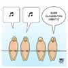 Cartoon: Vögel Klingelton (small) by Timo Essner tagged handy,smartphone,mobiltelefon,klingelton,klingeltöne,nervig,nerven,vögel,gepiepse,piepen,cartoon,timo,essner