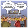 Cartoon: We are all gonna dye (small) by Timo Essner tagged we,re,all,gonna,dye,die,heavy,metal,hardrock,music,concert,singer,vocals,lyrics,obvious,misunderstanding,cartoon,timo,essner