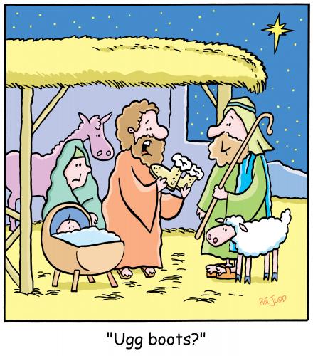 Cartoon: TP0202christmasjesusstable (medium) by comicexpress tagged stable,jesus,christ,mary,joseph,manger,wise,king,kings,shepherd,shepherds,angels,angel,nativity,bible,god,saviour,inn,donkey,ugg,boots,footwear,shoes,australia,australiania,aussie