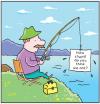 Cartoon: TP0056fishing (small) by comicexpress tagged fish,fiherman,fishing,sport,sorts,message,note,kidding,tricking