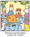 Cartoon: TP0242christmas (small) by comicexpress tagged christmas xmas family meal roast dinner turkey food child children kids relatives