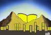 Cartoon: book like sun (small) by jabar tagged book