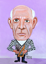 Cartoon: picasso (small) by jabar tagged picasso