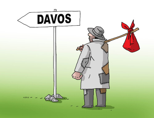 Cartoon: davoszobro25 (medium) by Lubomir Kotrha tagged world,economic,forum,davos,world,economic,forum,davos