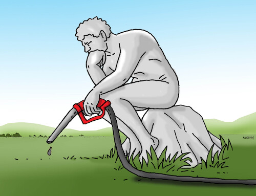 Cartoon: dumpalivo (medium) by Lubomir Kotrha tagged fuel,gasoline,diesel,oil,gas,fuel,gasoline,diesel,oil,gas