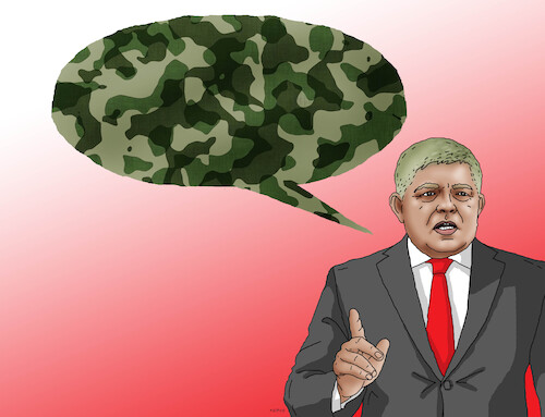 Cartoon: ficomask24 (medium) by Lubomir Kotrha tagged slovak,republic,fico,slovak,republic,fico