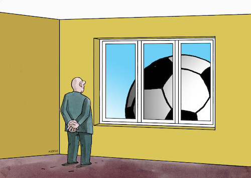 Cartoon: futokno (medium) by Lubomir Kotrha tagged football,soccer,world,cup,usa,canada,mexico,football,soccer,world,cup,usa,canada,mexico