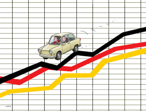 Cartoon: gertrabant (medium) by Lubomir Kotrha tagged germany,economy,germany,economy