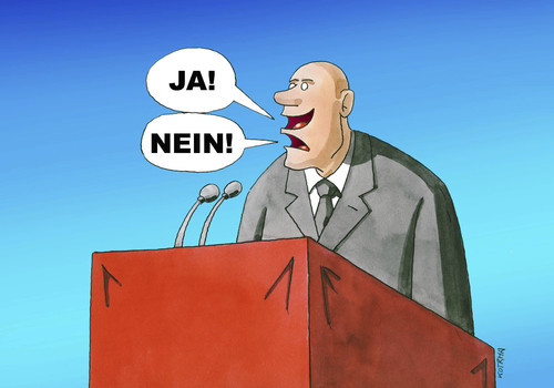 Cartoon: wahlen 14 (medium) by Lubomir Kotrha tagged deutschland,wahlen