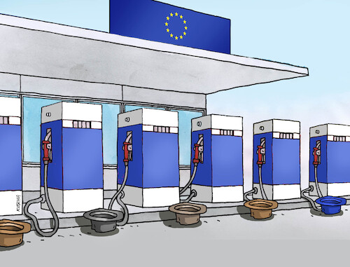 Cartoon: zobroeupump (medium) by Lubomir Kotrha tagged oil,gasoline,diesel,gas,price,oil,gasoline,diesel,gas,price