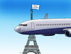 Cartoon: airshow25 (small) by Lubomir Kotrha tagged paris,air,show,2025