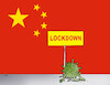Cartoon: chinalock22 (small) by Lubomir Kotrha tagged china,covid,lockdown