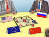 Cartoon: clovece25 (small) by Lubomir Kotrha tagged european,union,usa,russia,ukraine,nato,weapons,war,peace