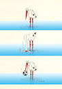 Cartoon: futbocian (small) by Lubomir Kotrha tagged sport,soccer,water,stork