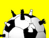 Cartoon: futmat25 (small) by Lubomir Kotrha tagged football