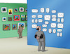 Cartoon: galeria-far (small) by Lubomir Kotrha tagged art,da,vinci,van,gogh,auction,money,christies,museum