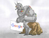 Cartoon: googai (small) by Lubomir Kotrha tagged google,artificial,intelligence