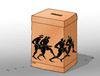 Cartoon: greebeh1 (small) by Lubomir Kotrha tagged greece,tsipras,syriza,election,eu,euro