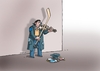 Cartoon: huslohok (small) by Lubomir Kotrha tagged hokej hockey world cup