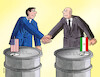 Cartoon: iranusa25 (small) by Lubomir Kotrha tagged iran,israel,war,peace,usa,trump
