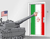 Cartoon: iranusa26 (small) by Lubomir Kotrha tagged iran,protests,usa