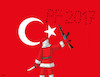 Cartoon: istanbulsanta (small) by Lubomir Kotrha tagged terror,istanbul,turkey
