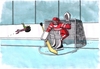 Cartoon: martanko (small) by Lubomir Kotrha tagged ice hockey