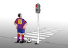 Cartoon: messi (small) by Lubomir Kotrha tagged lionel,messi,barcelona,sooccer
