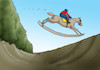 Cartoon: parduhup (small) by Lubomir Kotrha tagged horses,racing