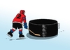 Cartoon: pukos2013-far (small) by Lubomir Kotrha tagged hokej,hockey,world,cup