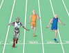 Cartoon: robotbeh (small) by Lubomir Kotrha tagged ai,robots