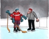 Cartoon: rukar (small) by Lubomir Kotrha tagged ice hockey