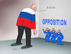 Cartoon: rusopozic-en (small) by Lubomir Kotrha tagged putin,russia,opposition,navalnyj