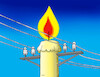 Cartoon: sviec-hn (small) by Lubomir Kotrha tagged electrical,energy