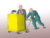 Cartoon: tributla-far (small) by Lubomir Kotrha tagged politicians,speakers,and,speeches,promises,tribunes,microphones
