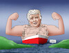 Cartoon: trumphorm2 (small) by Lubomir Kotrha tagged trump,usa,iran,war,hormuz