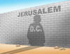 Cartoon: trumpjerus (small) by Lubomir Kotrha tagged donald,trump,usa,jerusalem,dc,israel