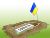 Cartoon: ukratruhla-en (small) by Lubomir Kotrha tagged ucraine,corruption