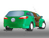 Cartoon: vwopasok (small) by Lubomir Kotrha tagged volkswagen,auto,germany,crisis