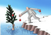 Cartoon: zdobenie (small) by Lubomir Kotrha tagged christmas,santa