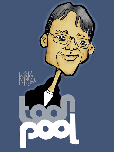 Cartoon: portraitpitch (medium) by kotbas tagged cartoon,portreit
