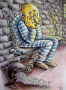 Cartoon: convict (small) by kotbas tagged prison,convict,hope